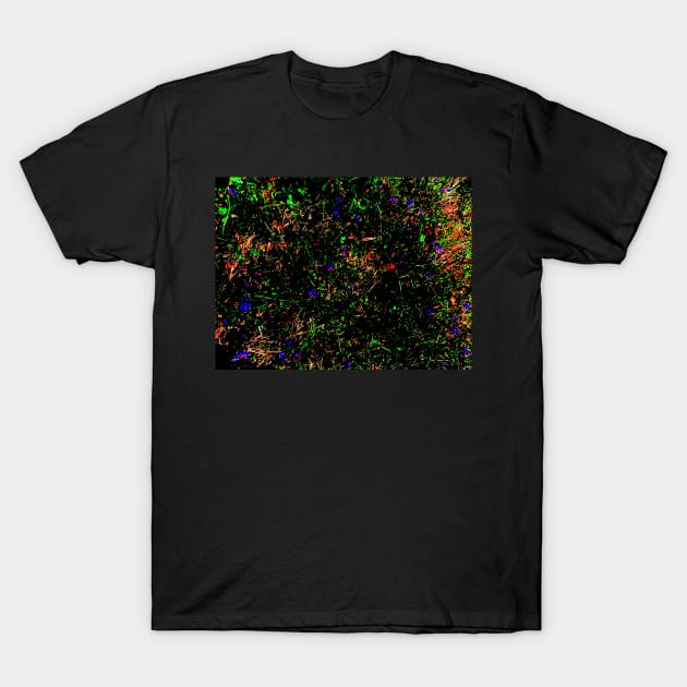 Fluorescent night T-Shirt by baksuart